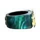 Double Spiral Malachite Bracelet by Alexis Bittar