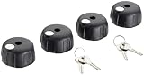Thule 527000 4 abschließbare Knebelmuttern