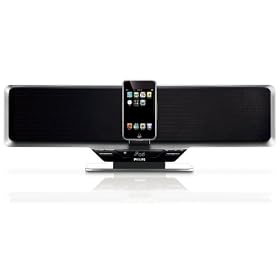 Philips DC910/05 iPod Docking Station with SD Card slot and wOOx Bass Drivers