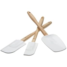 Buy Le Creuset BB0733-16 Amazon.com Exclusive 3-Piece Silicone Spatula Set, White