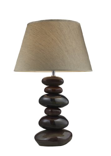 Dimond 3950/1  23-Inch Tall 1-Light Table Lamp  Natural Stone Finish