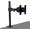 Vertical TFT Monitor/TV Desk Arm Clamp by Cable Mountain