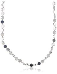 Kenneth Cole New York "Skinny Necklaces" Silver Round Bead Long Necklace, 51"