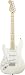 Fender 2012 American Standard Stratocaster Left-Handed Electric Guitar with Maple Fingerboard Olympic White Maple Fingerboard (Olympic White Maple Fingerboard)