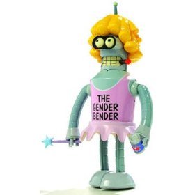 Futurama Rocket USA Wind Up Tin Gender Bender