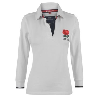 WC Long Sleeve Rugby Top Ladies England 10 WC Long Sleeve Rugby Top Ladies England 10