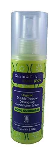 Galvin and Galvin Kids Organic Dubble Trubble Detangling Conditioner Spray Cool Cucumber 5.1 Fluid Ounces
