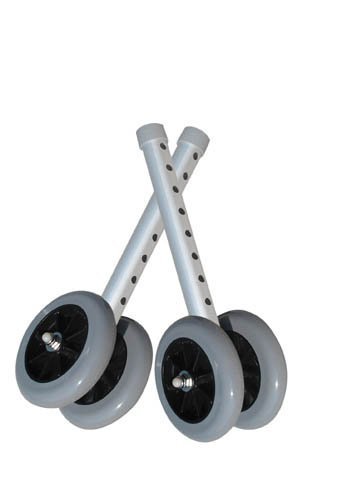 Wheel Kit for #1056 Heavy-Duty 5 Silver Vein With Black Wheels