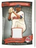 2010 Topps Peak Performance Relics #PPR-FC Fausto Carmona - Cleveland Indians (Piece of Authentic Game Used Jersey) (Baseball Cards)