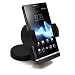 Xperia Z �R���p�N�g�}���`�A���O���J�[�}�E���g�z���_�[ (docomo SO-02E �G�N�X�y���A �Ή�) �yUniversal Mobile Phone Windshield Mount Holder�z�ԓ� �i�r �X�^���h �̏ڂ����������� / �E�F�u���u���O���i�|�[�^��