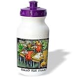 Londons Times Funny Food Coffee other Digestibles - Salad Bar Exam - Water Bottles
