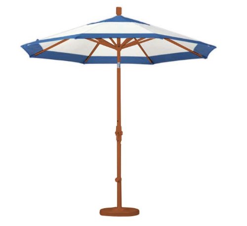 California Umbrella GSCU908117-SA65 9-Feet Pacifica Fabric Aluminum Crank Lift Market Umbrella with Bronze Pole, Purple