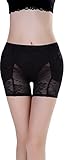 (コ-ランド) Co-land 美尻メイク パッド入ヒップアップショーツ ヒップメイク 桃尻 女性用骨盤ガードル 補正下着 パッド取り外す可 レディース下着 レース シェイプアップ ブラック XL