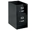 510 Series Two-Drawer Vertical Legal Filing Cabinet Finish: Black