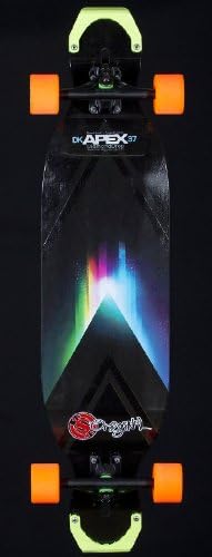 Original Apex 37 Diamond Drop Complete Longboard Skateboard Premium W/ Bear Trucks, Orangatang Stimulus Wheels
