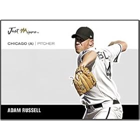 2007 Just Minors Just Autographs JA-41 Adam Russell (Baseball Cards) CWS P (Base Set Card - NOT Autographed)