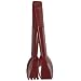 Carlisle 460901 Brown 9-1/32-Inch Carly Salad Tong (Case of 12)
