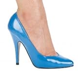 8220 Ellie Shoes Blue PU Size: 13