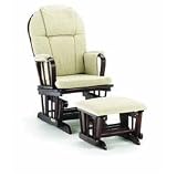 Shermag Glider with Ottoman Finish: Cherry