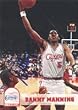 Danny Manning, Los Angeles Clippers, 1993 Hoops Autographed Card