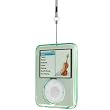 PCMS 3RD GENERATION APPLE IPOD NANO (GREEN) SNAP-ON CRYSTAL CASE W/ VIDEO STAND AND LANYARD