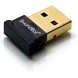 SoundBot&reg; SB340 Bluetooth 4.0 USB Adapter Universal Plug and Play Dongle Class 2 Transmitter (Newest Bluetooth Version Available) Ready Adapter w/ 3Mbps Data Transfer Rate and 10 meters Range, Compatible w/ Windows WIN8 WIN7 Vista 2003 XP 2000 Me 32/64 Bit and Wireless USB 2.4GHz