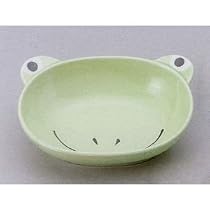 美濃焼　ベビー食器 カレー皿　かえる