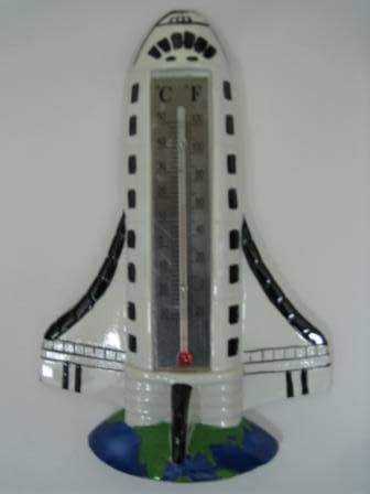 SPACESHIP THERMOMETER