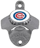 Chicago Cubs Wall Mount Beer Bottle Opener By Bergamot