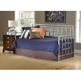 IMAGE OF Hillsdale Furniture 1541DBLHTR Lido Day Bed, Brushed Pewter