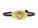 Shield Bracelet with Diamond Peace Sign by Sara Weinstock