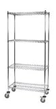Techni-Tool Shelving System 74 Chrome Post w/Level Bolt