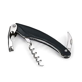 Wine Enthusiast Translucent Waiter Style Corkscrew