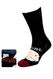 2 Pairs of Cotton Rich Grumpy & Grumpier Socks