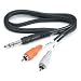 HOSA STEREO 1/4" PHONE - TWO RCA, 3m (9.9ft.) - SEND / RETURN (INSERT) CABLES
