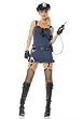 7PC Dirty Cop Lady Police officer Sexy Holiday Party Costume