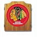 NHL Chicago Blackhawks Dart Cabinet includes Darts and Board