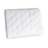 Baby Doll Bedding White Waterproof Protector, 15X33