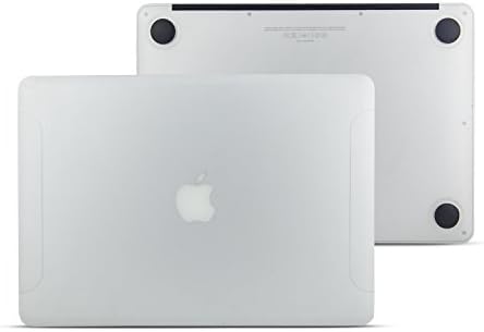 Case Cover for MacBook Air 11'', HuGee Hard Shell Smooth PC Rubberized Skin for MacBook Air 11 inch (A1370 and A1465) NO CD ROM - White