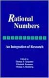 Rational Numbers: An Integration of Research (Studies in Mathematical Thinking and Learning Series)