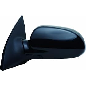 Fit System 69504S Driver Side Black PTM Finish Heated Glass Power Adjustable Foldaway Function Replacement Flat Mirror