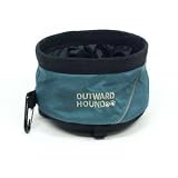 Outward Hound Heavy Duty Adventure Travel Bowl Blue (Catalog Category: Dog Dog Carriers)