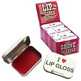 Lip Gloss in a tin- ‘I LOVE LIP GLOSS’ Picture