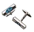 Blue Level Cufflinks - Functional Style Formal Wear - Cufflinks