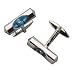 Blue Level Cufflinks - Functional Style Formal Wear - Cufflinks