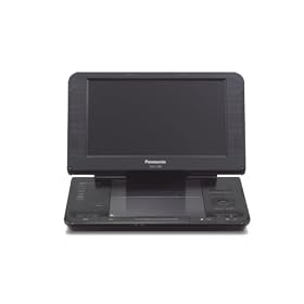 Panasonic DVD-LS86EB-K - 8.5" Portable DVD Player - Black - Free Headphones Included