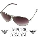 EMPORIO ARMANI 9256 Sunglasses - Silver (6LB)