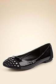 Slip On Stud Toe Cap Pump Shoes