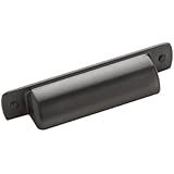 Amerock BP53715GPH Rochdale Cup Pull, Graphite, 4-1/2-Inch