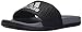 adidas Unisex-Child Adilette SC Sandal, Core Black/Matte Silver/Vista Grey, 4